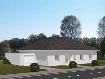Bungalow Putzbau 01